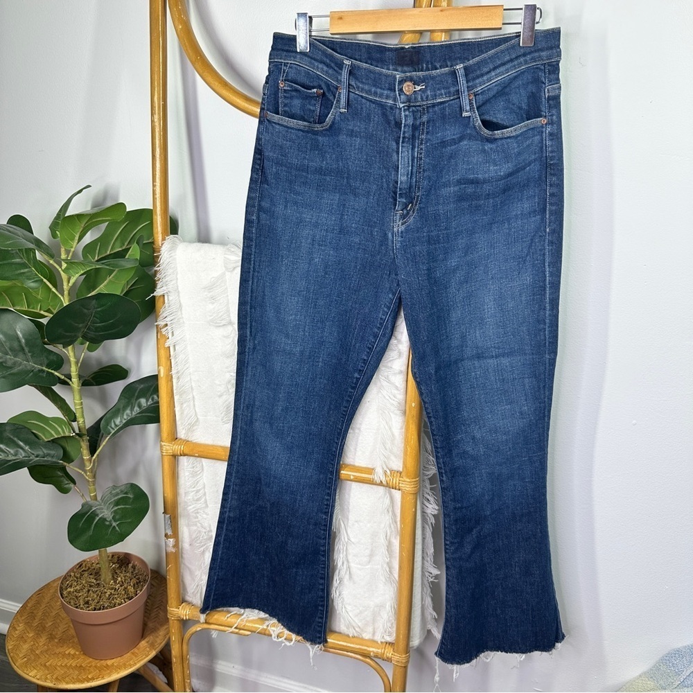 Mother The Weekender Fray One Fell Sweep Jeans sz 32
